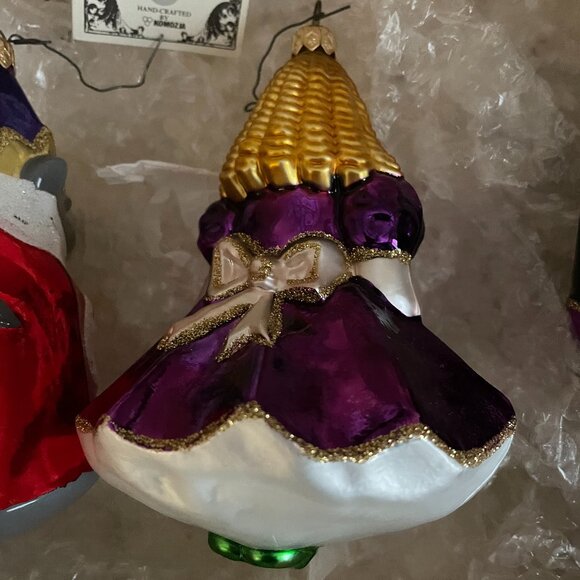 Polonaise Kurt S. Adler Nutcracker Suite Christmas Glass Ornament set - Picture 11 of 13